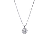 Halskette Babila Milano Dame Dream Collection in Weißgold Diamante 0.09 Ct BBC5DREAM09D - BBC5DREAM09D
